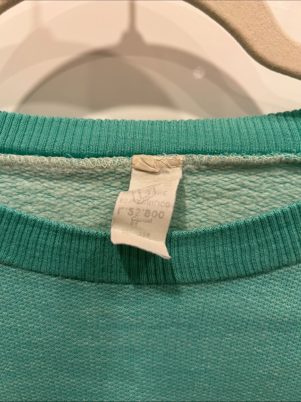Vintage Italian Teal Blue Dog Graphic Pet Tee, “Surly”  - Bought in Rome - Picture 3 of 6